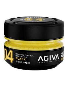 Agiva Hair Wax 04 BLACK Hair Gel Wax