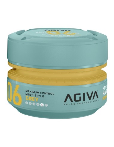 Agiva Hair Wax 06 GREY Hair Cream Wax Pomade