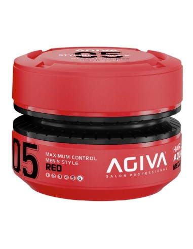 Agiva Hair Wax 05 RED Aqua Wax Mega Strong
