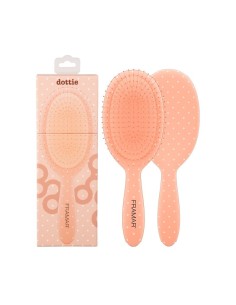 Framar Peach Please Dottie Detangle Brush