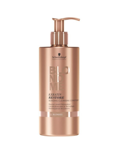 Schwarzkopf BlondMe Keratin Restore Cleansing Conditioner