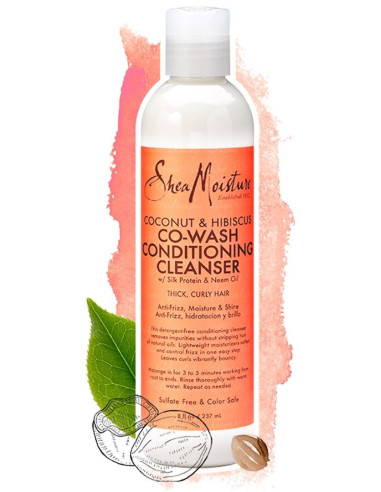 Shea Moisture Coconut & Hibiscus Co-Wash Conditioning Cleanser