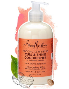 Shea Moisture Coconut & Hibiscus Curl & Shine Conditioner