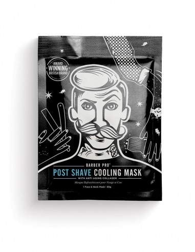 Barber Pro Post Shave Cooling Mask (with Anti-Ageing Collagen)