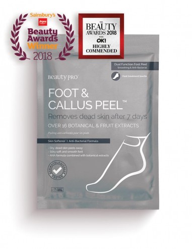 Beauty Pro Foot & Callus Peel With Over 16 Botanical & Fruit Extracts