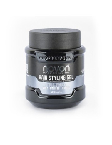 Novon Gel Para Peinar El Cabello Fuerza Completa