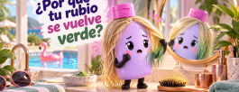 ¿Por qué tu rubio se vuelve verde en verano? El cloro tiene coartada