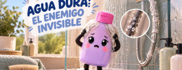 Agua dura: el enemigo invisible que puede estar arruinando tu pelo desde la ducha