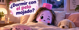 ¿Dormir con el pelo mojado es realmente tan malo como dicen?